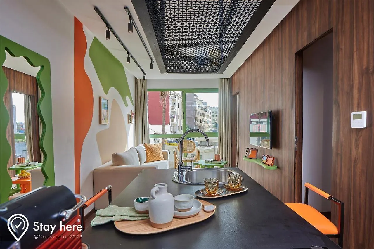 Stayhere Casablanca - Cil - Vibrant Residence Apartament